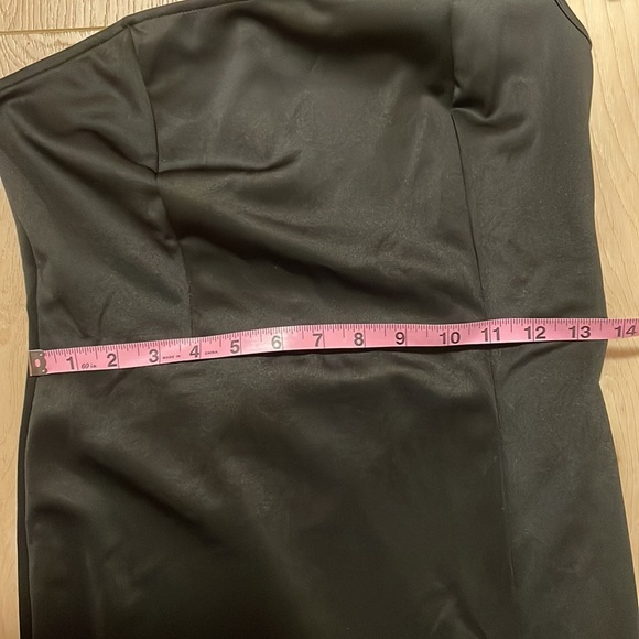 Sleeveless One Shoulder Ruffle High Split Dress - Picture 9 of 12